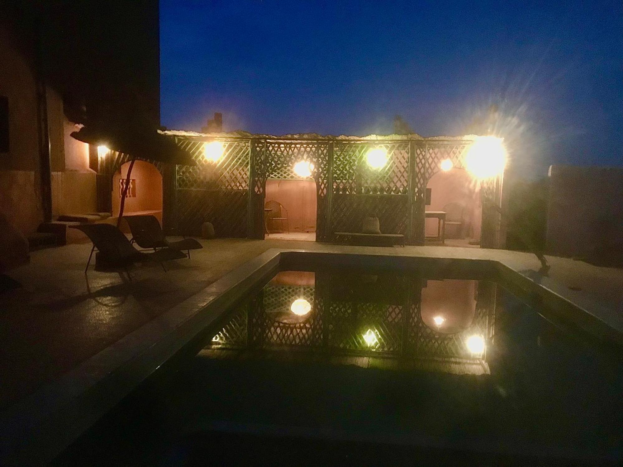 Hotel Carrefour Des Nomades Мхамид Екстериор снимка